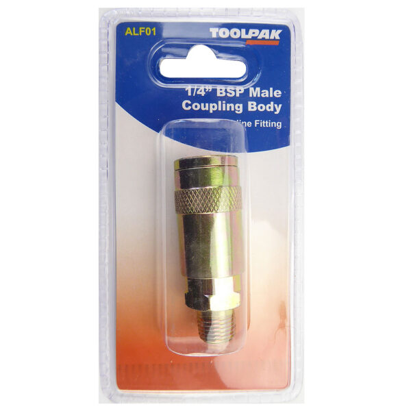 TOOLPAK ALF01 MALE COUPLING BODY 1/4" BSP