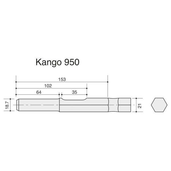 KANGO 950 POINT 400mm - Image 2