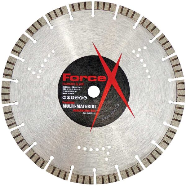 FORCE-X DBM300 300MM TURBO DIAMOND BLADE - Image 2
