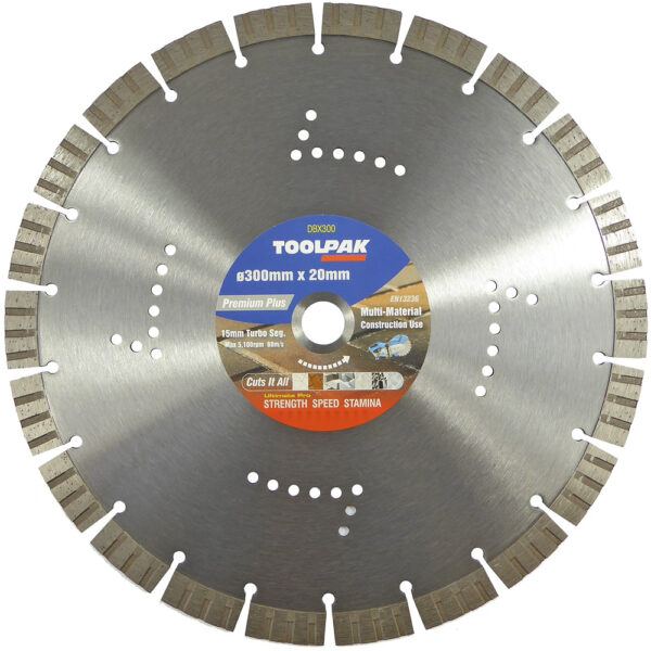 FORCE-X DBX300 12" TURBO DIAMOND BLADE - Image 2