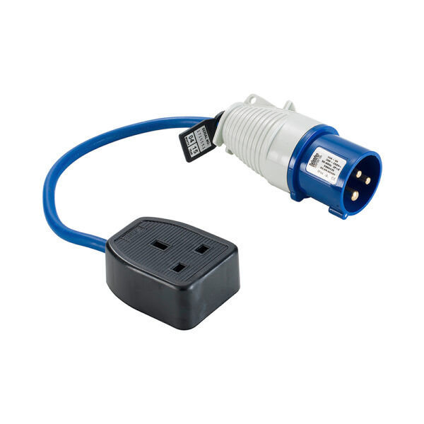 16-13A Fly Lead - 16A (Plug) > 13A (Socket) 240V