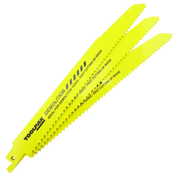 TOOLPAK DSB225W DEMOLITION RECIPRO BLADES [X3] - Image 2