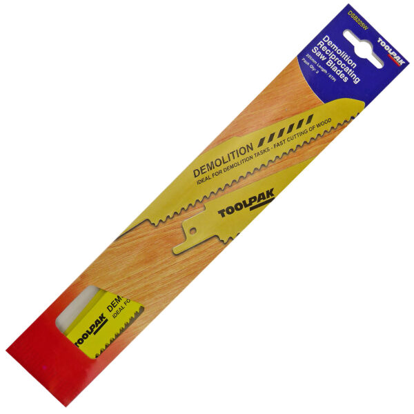 TOOLPAK DSB225W DEMOLITION RECIPRO BLADES [X3]