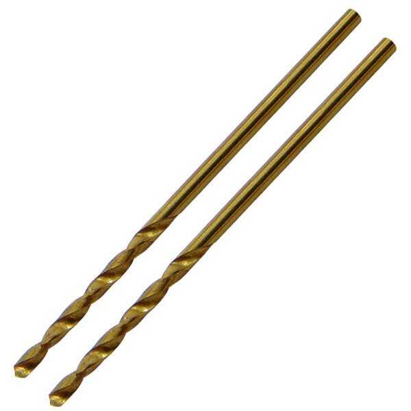 TOOLPAK GCJT015 COBALT GROUND JOBBER DRILL 1.5MM [X2] - Image 2