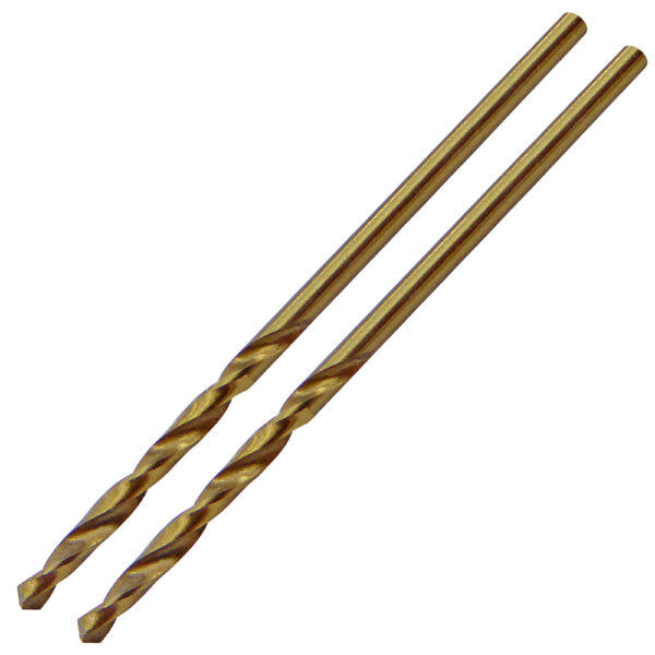 TOOLPAK GCJT020 COBALT GROUND JOBBER DRILL 2.0MM [X2] - Image 2
