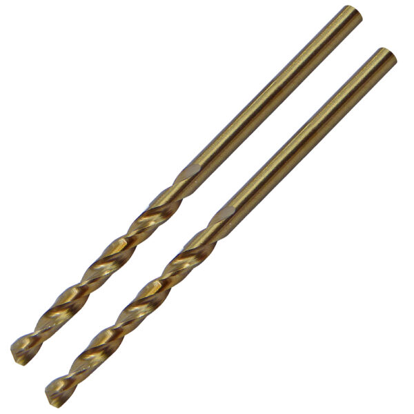 TOOLPAK GCJT030 COBALT GROUND JOBBER DRILL 3.0MM [X2] - Image 2