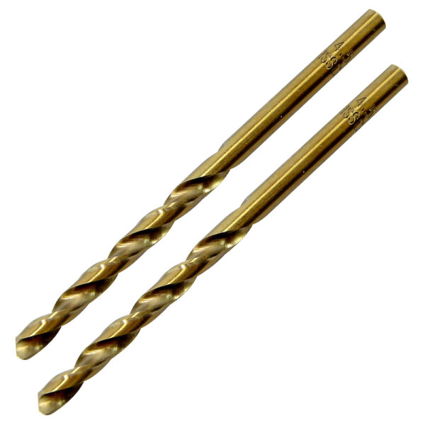 TOOLPAK GCJT045 COBALT GROUND JOBBER DRILL 4.5MM [X2] - Image 3