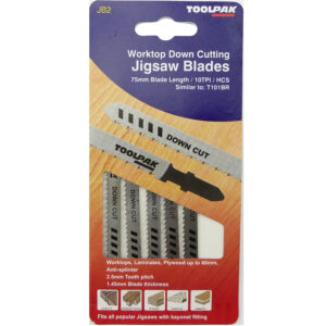 TOOLPAK JB02 JIGSAW BLADES [X5]