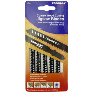 TOOLPAK JB04 JIGSAW BLADES [X5]