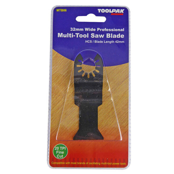 TOOLPAK MTB06 MULTI-TOOL BLADE HCS 32MM 20TPI