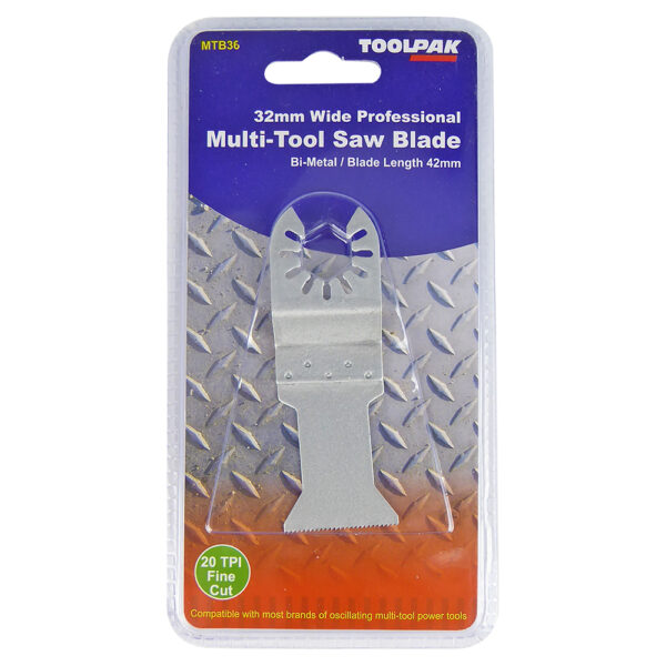 TOOLPAK MTB36 MULTI-TOOL BLADE BI-METAL 32MM 20TPI