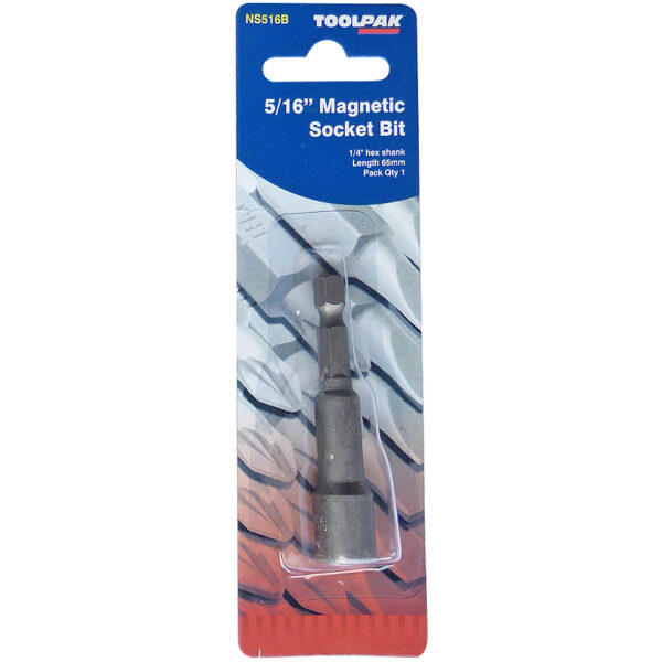 TOOLPAK NS516B 5/16" NUTSETTER 65MM LONG