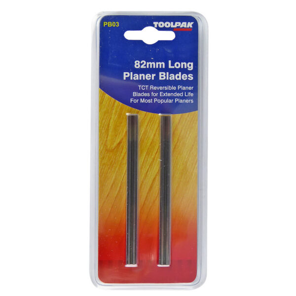 TOOLPAK PB03 TC PLANER BLADES 82 X 5.5 X 1.2MM