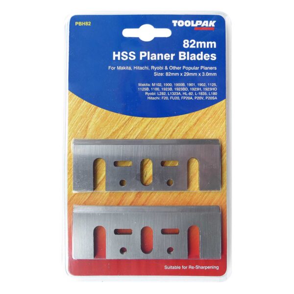 TOOLPAK PBH82 HSS PLANER 82.0 X 29.0 X 3.0MM