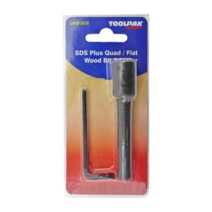 TOOLPAK QWB-SDS ADAPTOR FOR QUAD / FLAT WOOD BITS