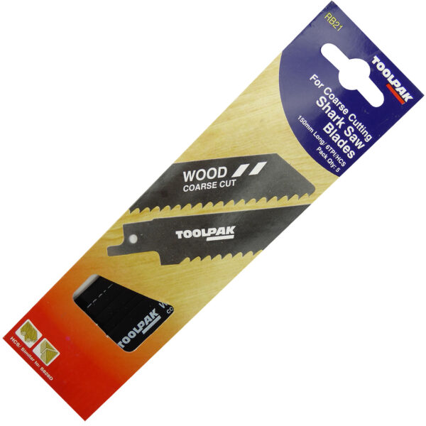TOOLPAK RB21 RECIPRO BLADES [X5]