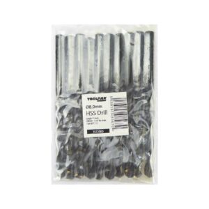 TOOLPAK RJD080 HSS ROLL FORGED JOBBER DRILL 8.0MM [X10]
