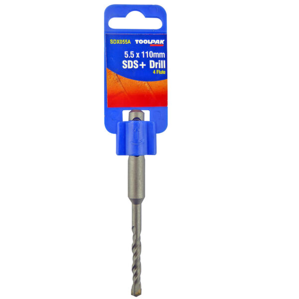 TOOLPAK SDX055A SDS DRILL BIT 5.5MM X 110MM