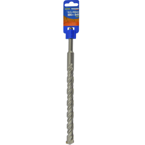 TOOLPAK SDX180D SDS DRILL BIT 18MM X 250MM