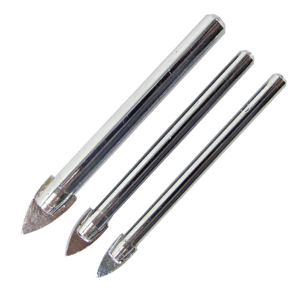 TOOLPAK TGS01 TILE/GLASS DRILL SET [5MM,6MM,8MM] - Image 2