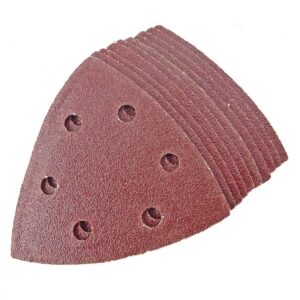 TOOLPAK VDP093C VELOUR BACK TRIANGLE 93MM 80G 6 HOLE [X10]