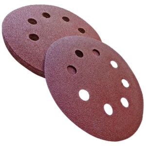 TOOLPAK VDP115C VELOUR BACK DISC 115MM 80G 8 HOLE [X10]