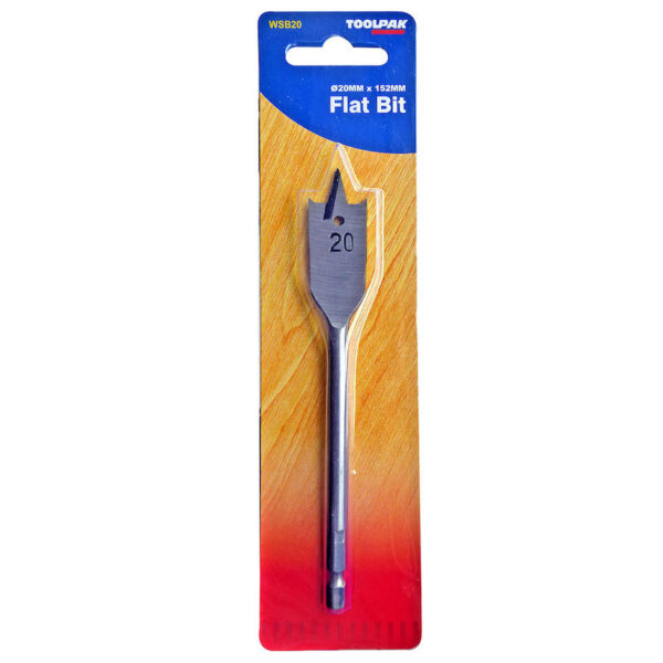 TOOLPAK WSB20 FLAT WOOD BIT 20MM